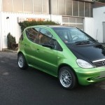 Mercedes A-Klasse Umlackierung Mercedes A-Klasse Umlackierung