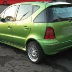 Mercedes A-Klasse Umlackierung Mercedes A-Klasse Umlackierung