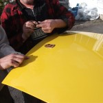 Der letzte Handgriff endlich fertig