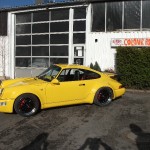 Porsche nach der Lackierung