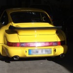 Porsche nach der Lackierung