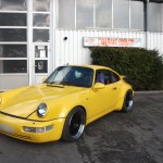 964 Turbo jetzt fehlt nur noch das Emblem auf der Haube