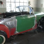 Mercedes Cabriolet - Vorher
