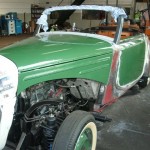 Mercedes Cabriolet - Vorher